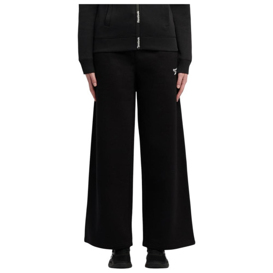 Reebok Γυναικείο παντελόνι φόρμας Small Logo Wide-Leg Fleece Pants